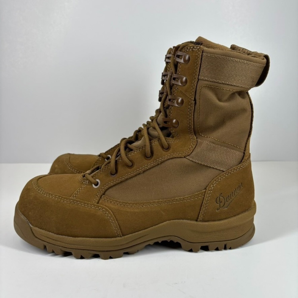 Danner Tanicus 8" Men's 7.5 Coyote Hot NMT Side-Zip Comp Toe Military Boot 55322 - Picture 9 of 16